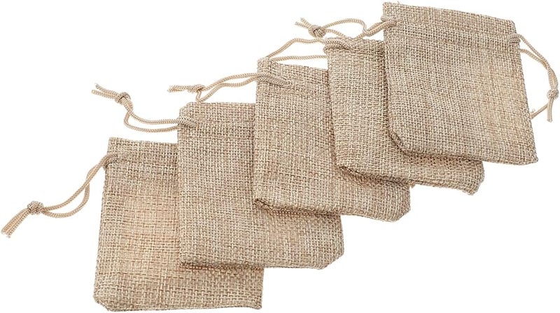 FOMIYES 50 Pcs Drawstring Storage Bags for Parties Weddings Festivals Candy Pouches - Image 1